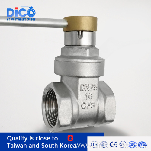 Stainless Steel Magnet Lock Industrial Gate Valve